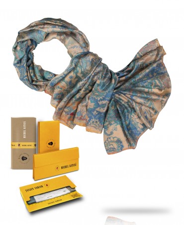 Палантин Женский SN40-MILLESIME/BEIGE.DORE